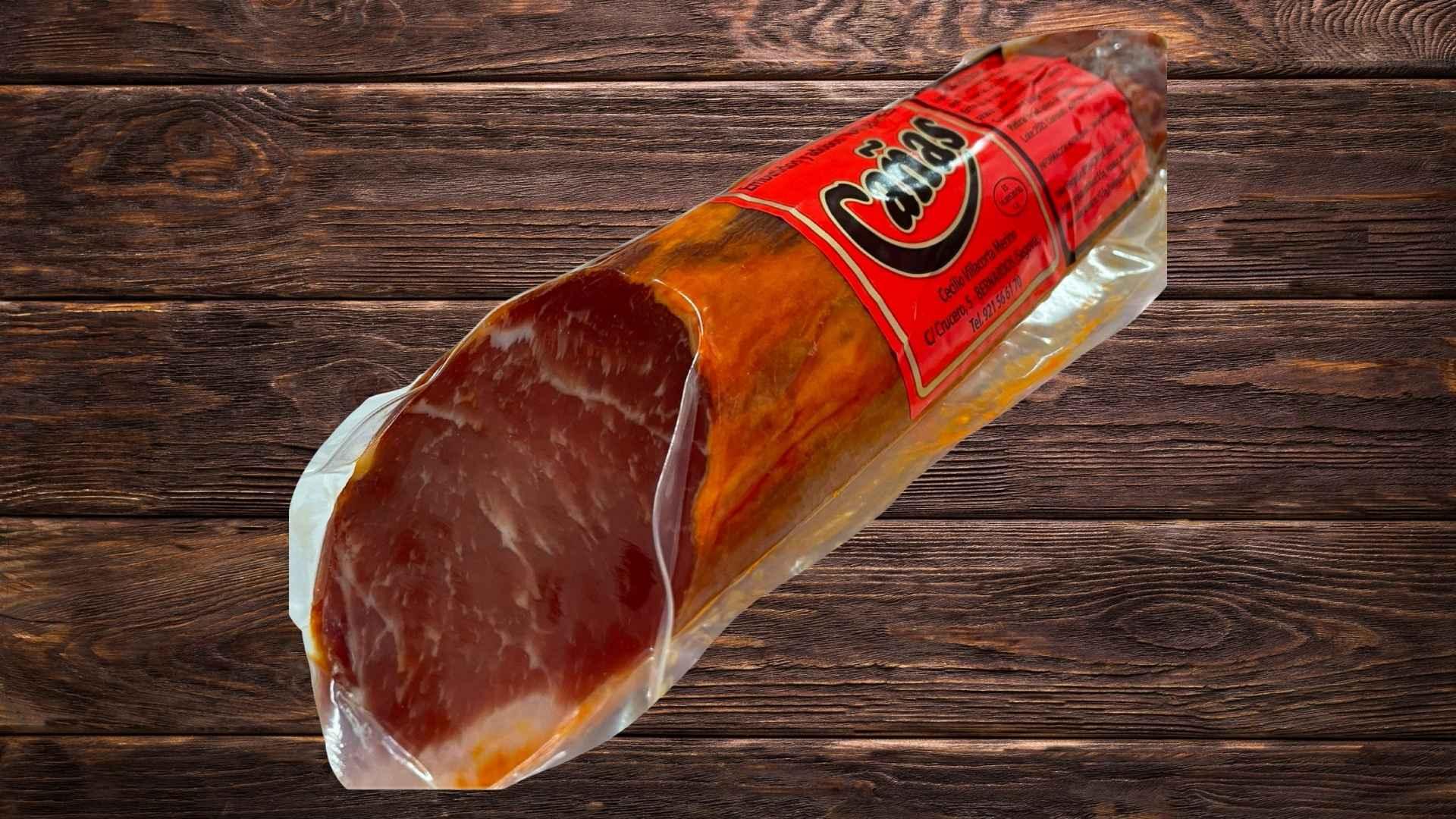 No puedes perderte este lomo embuchado artesano - Embutidos Cañas