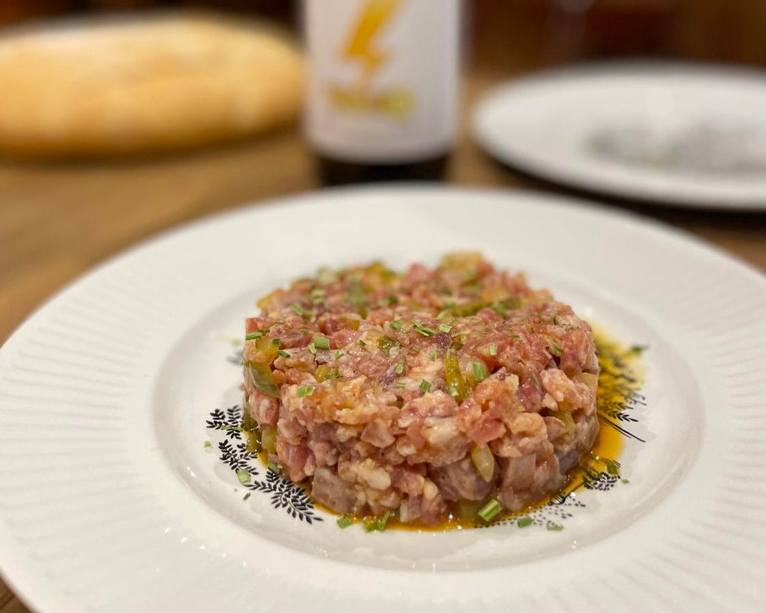 ¿Has probado este riquísimo tartar de salchichón?