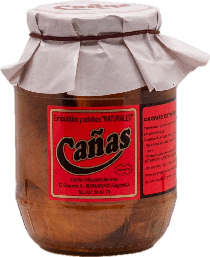 TARRO DE CHORIZO EN ACEITE