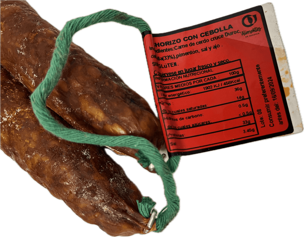 Sarta de Chorizo con Cebolla