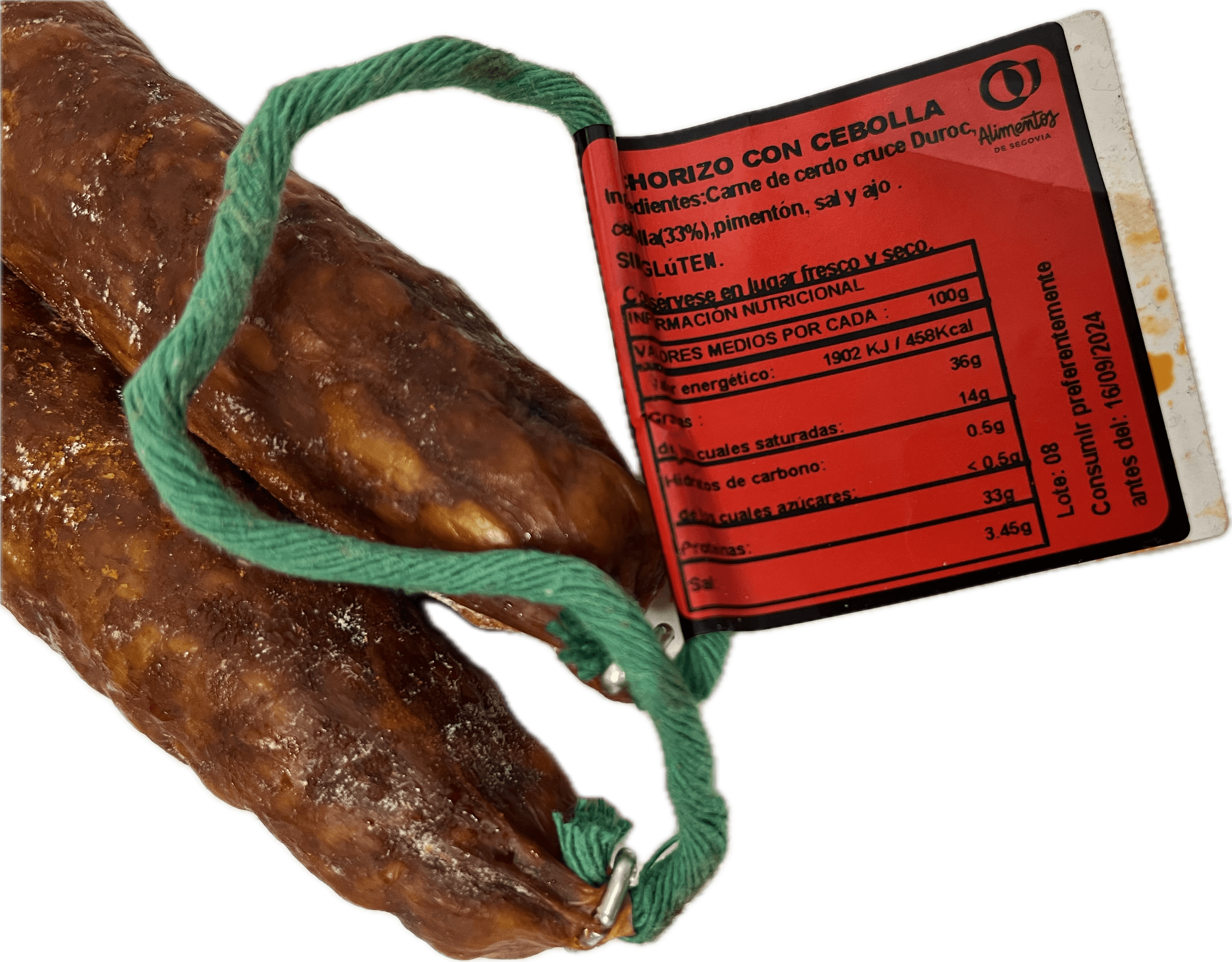 Sarta de Chorizo con Cebolla