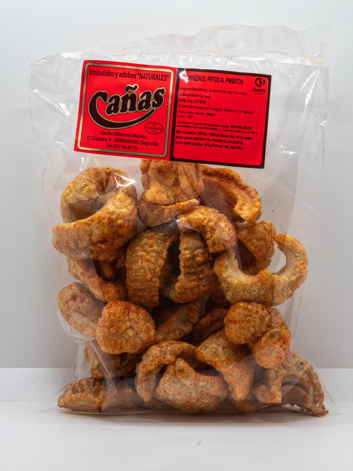 Torreznos artesanos al pimentón de la Vera