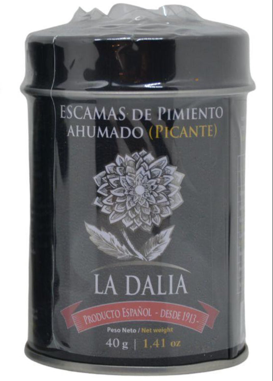 Escamas de pimentón ahumado picante La Dalia