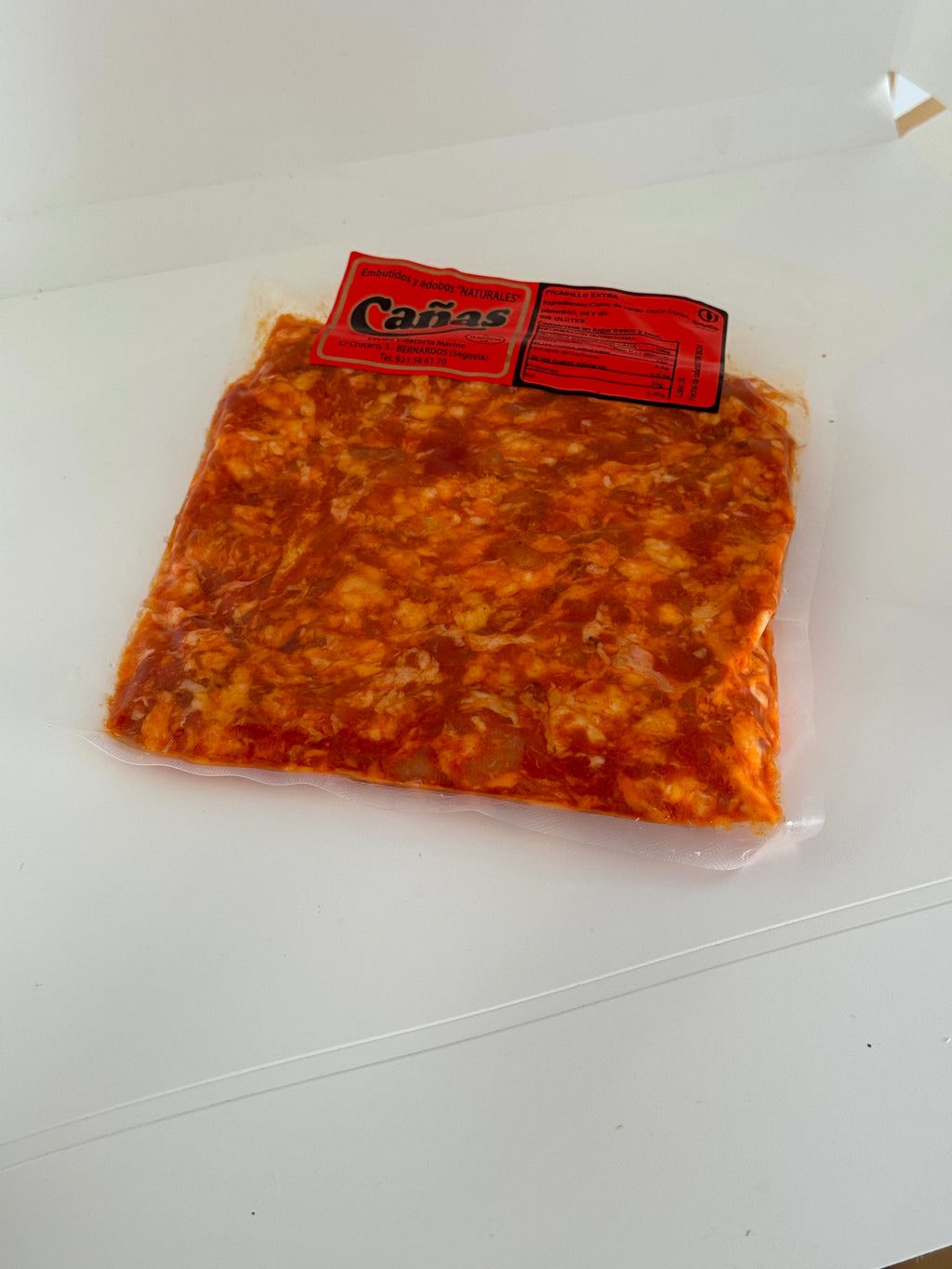 Picadillo de cerdo adobado