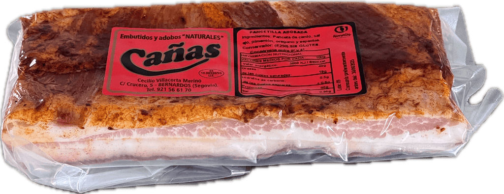 pancetilla adobada pimentón 