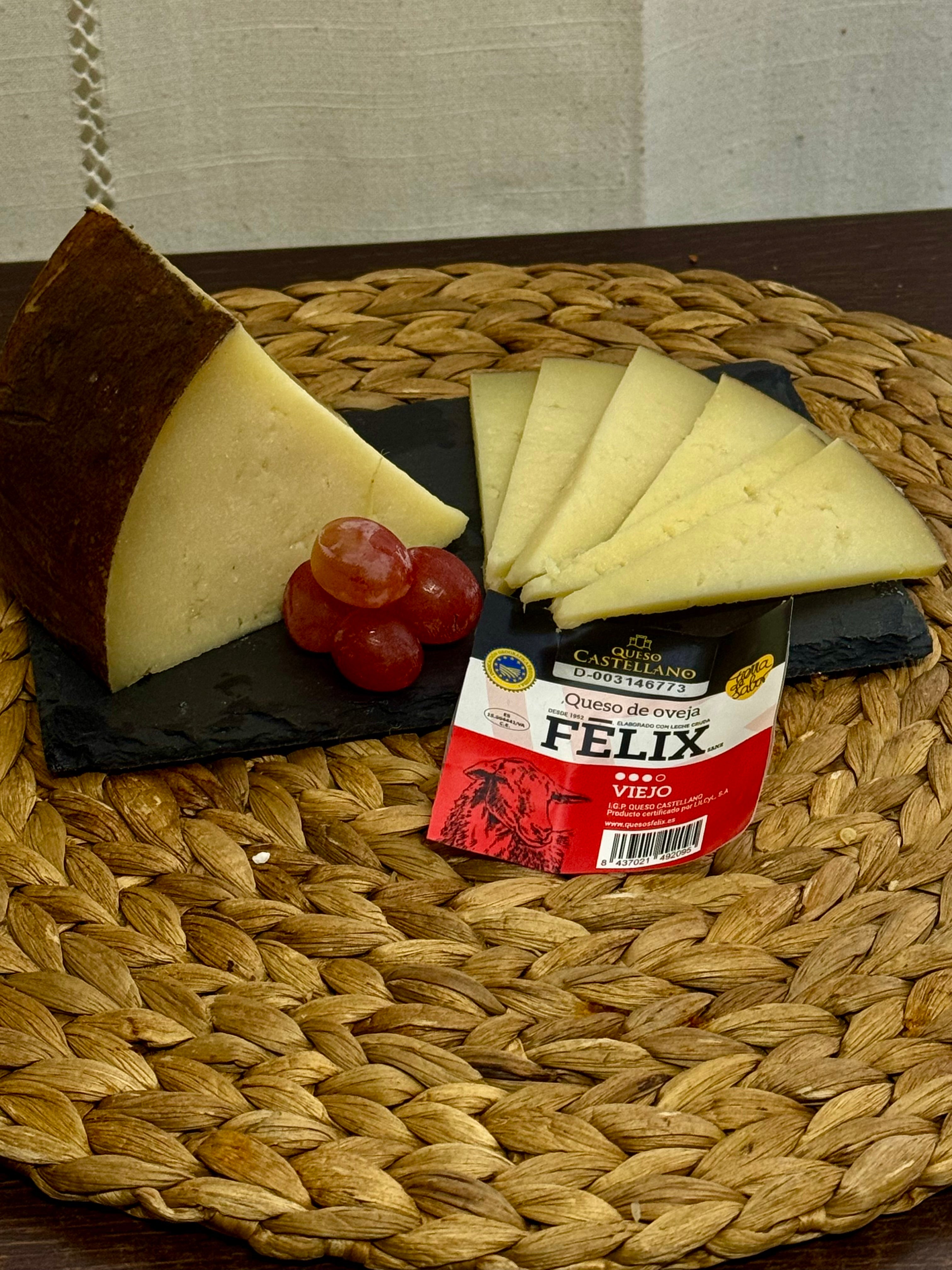 Queso de oveja Felix elaborado con leche cruda