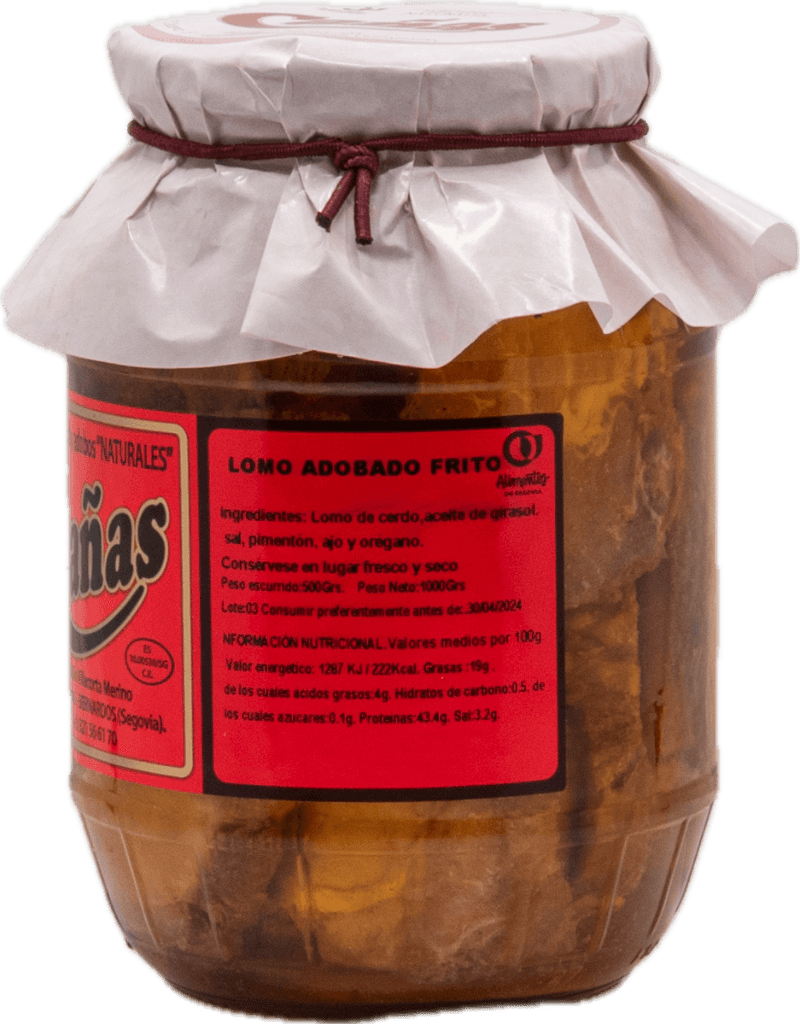 Lomo de orza ingredientes