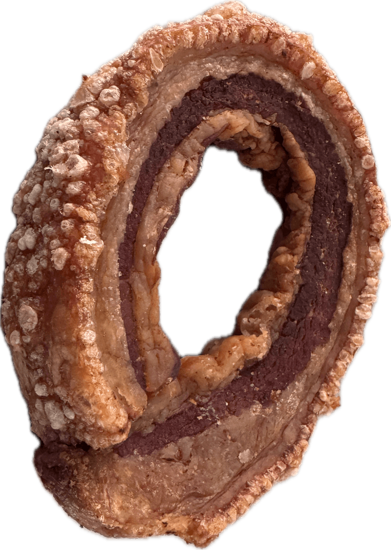 Torrezno crujiente artesano