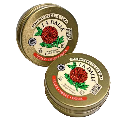 Lata de 30 g de pimentón DOP de La Vera dulce La Dalia